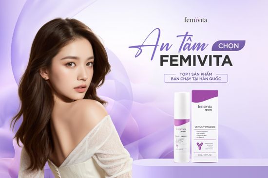 Gel Femivita hỗ trợ tăng cảm hứng, chăm sóc, se khít kháng khuẩn giảm ngứa cô bé