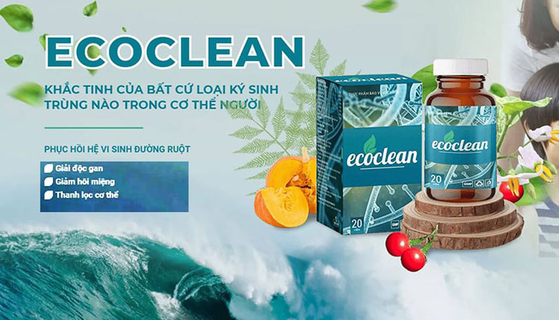 Giới Thiệu Gioeis Ecoclean Viên Uống Thanh Lọc Cơ Thể Diệt Ký Sinh Trùng