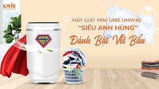  Máy giặt mini UNIE UMW40: Siêu anh hùng