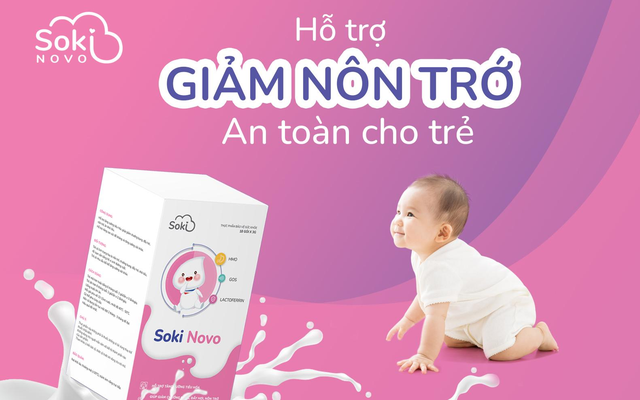 Soki Novo - sản phẩm chuyên biệt từ sữa dành cho trẻ bị nôn trớ