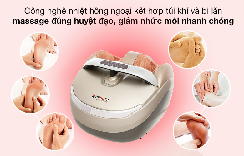 Máy massage chân HMF – 320, sản phẩm chăm sóc đôi chân – nâng tầm sức khỏe