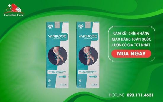 Varikose Premium - Hỗ Trợ Giảm Triệu Chứng Suy Giãn Tĩnh Mạch (Tuýp 50g)