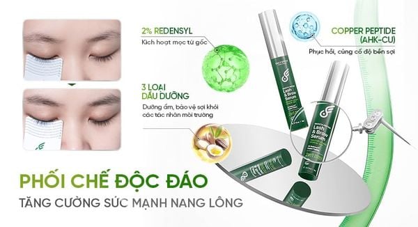 [Tinh Chất Làm Dày Và Dài Mi - Mày] DAILY EFFECT Growth Peptide Lash & Brow Serum (5g)